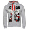 Ανδρική Μπλούζα Hoodie "London78" So Fashion- ΣΤΕΝΗ ΓΡΑΜΜΗ