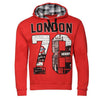 Ανδρική Μπλούζα Hoodie "London78" So Fashion- ΣΤΕΝΗ ΓΡΑΜΜΗ