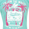 Мъжка тениска "Follow the Waves" Battery