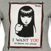 Γυναικεία Μπλούζα Hoodie "Alone" Emily