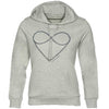 Γυναικεία Μπλούζα Hoodie "Infinity Love" MadeWithLove