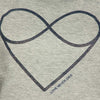 Γυναικεία Μπλούζα Hoodie "Infinity Love" MadeWithLove