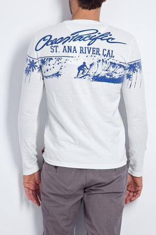 Ανδρική Μπλούζα Long T-shirt Ocean Pacific