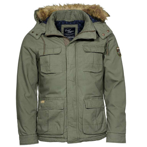 Ανδρικό Μπουφάν "Sort Parka" -Garage55-Μοre Colors