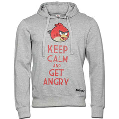 Ανδρική Μπλούζα Hoodie "Get Angry" Angry Birds