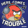 Ανδρική Μπλούζα Hoodie " Trouble"  Angry Birds