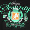 Ανδρική Μπλούζα Hoodie "Royal Security" So Fashion -ΣΤΕΝΗ ΓΡΑΜΜΗ