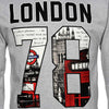 Ανδρική Μπλούζα Hoodie "London78" So Fashion- ΣΤΕΝΗ ΓΡΑΜΜΗ