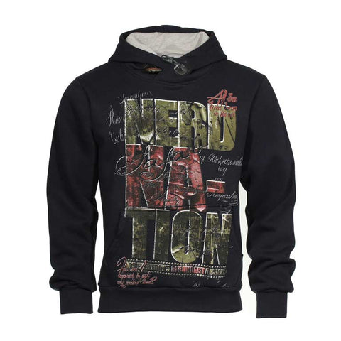 Ανδρική Μπλούζα Hoodie "Nerd Nation Button" Hannibal