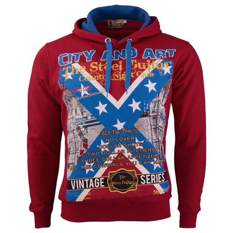 Ανδρική Μπλούζα Hoodie "City and Art " Z-Brand More  Colors