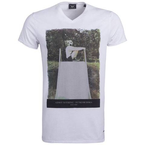 Мъжка тениска "Play Dog" Funky Buddha - bg.brands4all.com.gr - 1