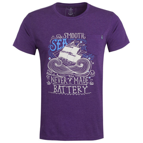 Мъжка тениска ''Sea Wave'' Battery - bg.brands4all.com.gr - 1