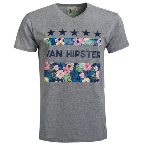 Мъжка Тениска "Flowers & Stars" Van Hipster - bg.brands4all.com.gr - 4