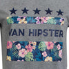 Мъжка тениска "Flowers & Stars" Van Hipster