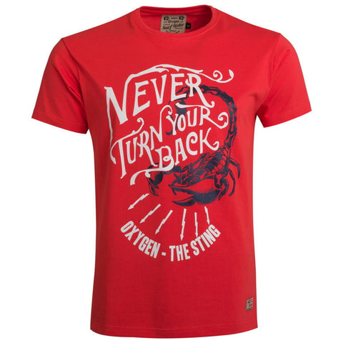 Мъжка тениска "Never Turn Your Back" Oxygen - brands4all - 1