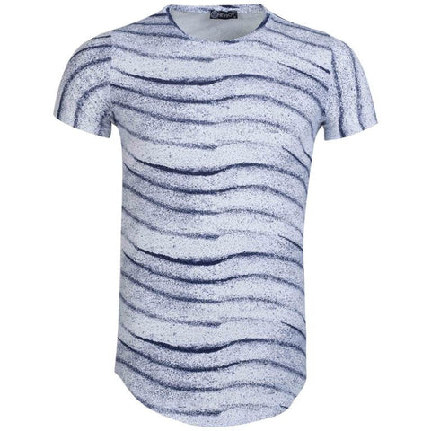 Ανδρική Μπλούζα T-Shirt "Dizzy Stripes" Heyboy - brands4all