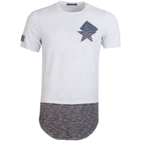 Ανδρική Μπλούζα T-Shirt "Star Patch" Flex Stey - brands4all