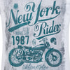 Мъжка тениска "New York Rider" Life Is Life