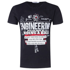 Мъжка тениска "Engineering" Life Is Life