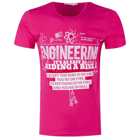 Мъжка тениска "Engineering" Life Is Life