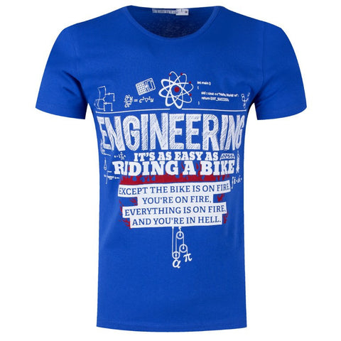 Мъжка тениска "Engineering" Life Is Life