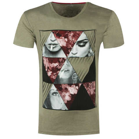 Мъжка тениска "Faces" Iron