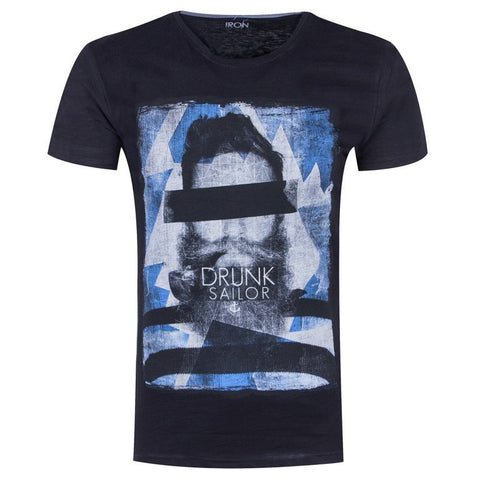 Мъжка тениска "Drunk Sailor" Iron