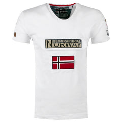 Мъжка тениска "Two Flags" Geographical Norway