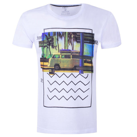 Мъжка тениска "Summer Bus" Clever