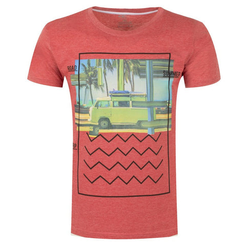Мъжка тениска "Summer Bus" Clever