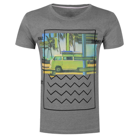 Мъжка тениска "Summer Bus" Clever