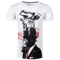 Мъжка тениска "Gas Mask" Clever