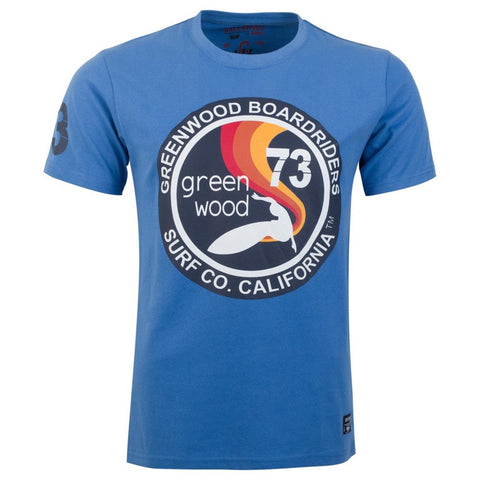 Ανδρική Μπλούζα T-Shirt "Board Riders" Greenwood - brands4all
