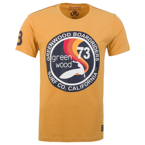 Ανδρική Μπλούζα T-Shirt "Board Riders" Greenwood - brands4all