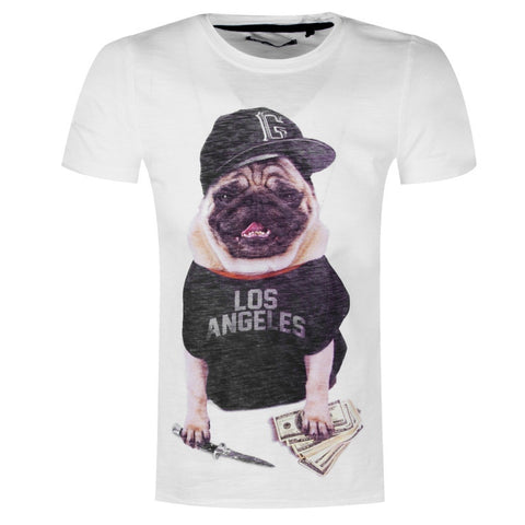 Мъжка тениска "L.A Bulldog" T-Wall