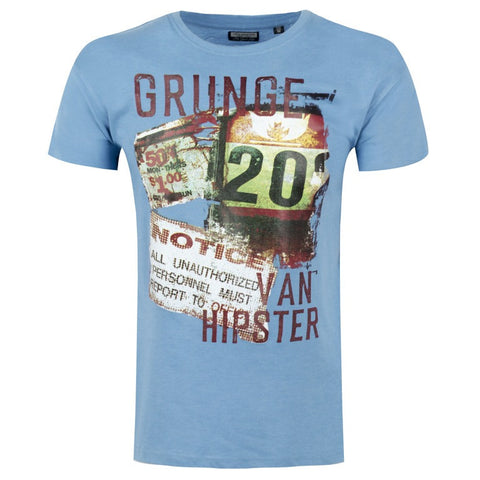 Ανδρική Μπλούζα T-Shirt "Grunge" Van Hipster