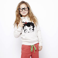 Παιδικό φούτερ "Betty Boop" Disney Off White