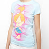 Γυναικείο T-shirt θαλασσί "Flinstones" Baby