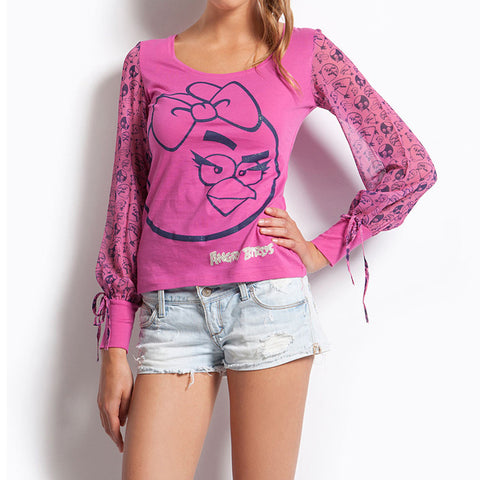 Γυναικεία μπλούζα T-shirt "Angry Birds"