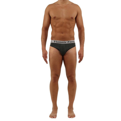 Ανδρικό Slip "Glamour" Grey Yiannis Ziros