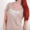 Γυναικείο T-shirt  "Flowers" LWA