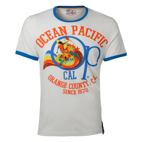 Ανδρικό T-shirt "Orange County" Λευκό Ocean Pacific