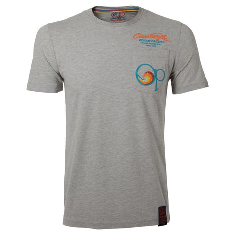 Ανδρικό T-shirt "Orange County" Γκρι Ocean Pacific