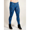 Γυναικείο εμπριμέ κολάν Μπλε Legging Project