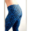 Γυναικείο εμπριμέ κολάν Μπλε Legging Project