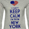 Γυναικεία Μπλούζα Hoodie "Can't Keep Calm" MadeWithLove