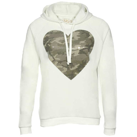 Γυναικεία Μπλούζα Hoodie "Army heart" MadeWithLove