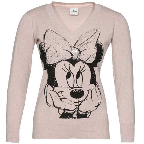 Γυναικεία Μπλούζα V-neck "Mini-pink" Disney