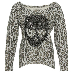 Γυναικεία Μπλούζα "Skull-Animal Print"Made With Love