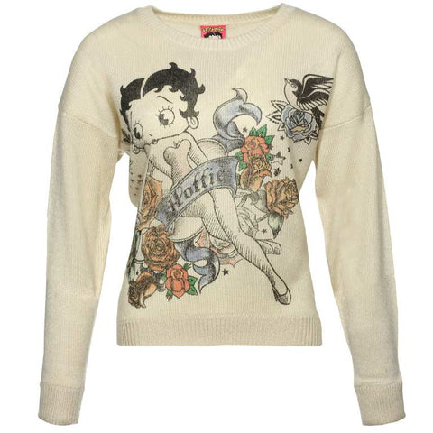 Γυναικεία Πλεκτή Μπλούζα Betty Boop